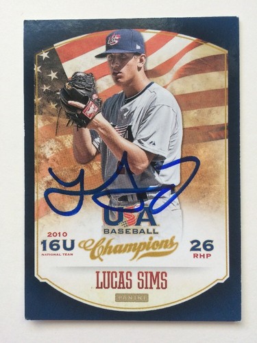 Lucas sims 2013 panini - sims,